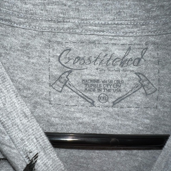 Crosstitched fully involved series firefighter t shirt. NWOT. XXL. - Picture 6 of 6